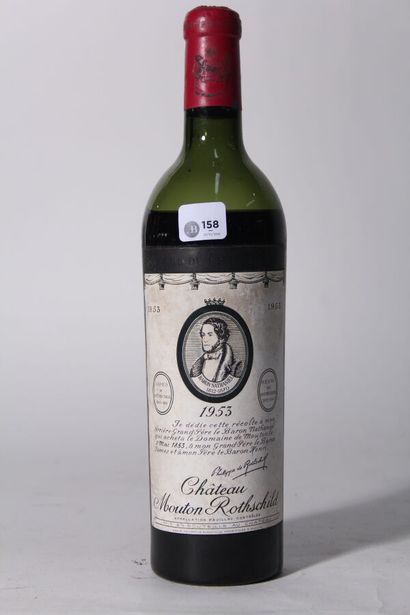 null 1953 - Château Mouton Rothschild
Pauillac Rouge - 2 blles (B)