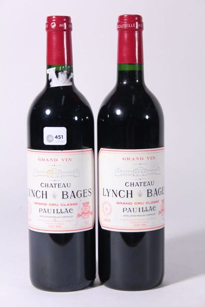 null 1999 - Château Lynch Bages
Pauillac Rouge - 2 blles