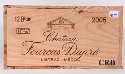 null 2005 - Château Fourcas Dupré
Listrac-Médoc Rouge - 12 blles CBO