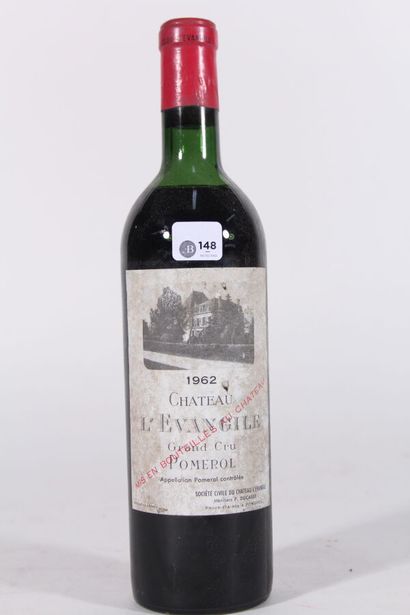 null 1962 - Château l'Evangile
Pomerol Rouge - 1 blle (HE)