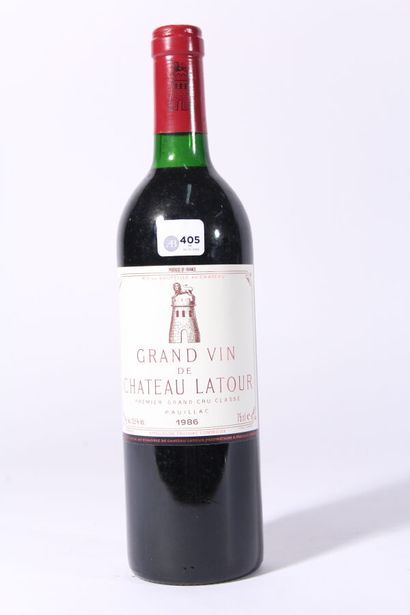 null 1986 - Château Latour
Pauillac Rouge - 1 blle