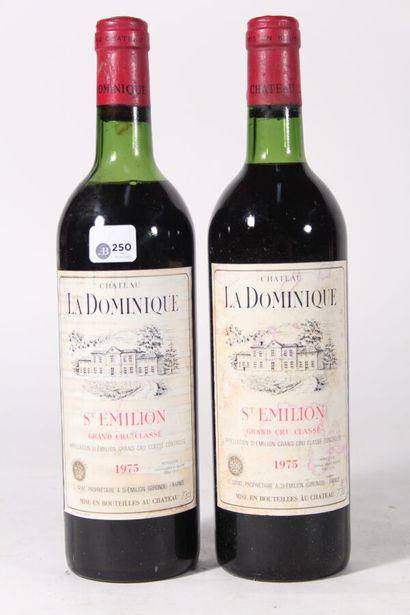 null 1975 - Château La Dominique
Saint-Émilion Rouge - 2 blles (1 TLB)
