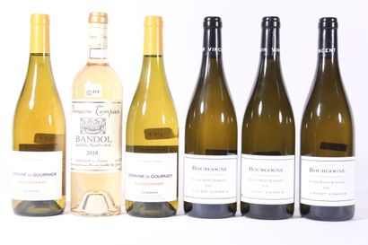 null 2018 - Domaine Tempier
Bandol Blanc - 1 blle 
2016 - Cuvée Saint-Vincent
Bourgogne...