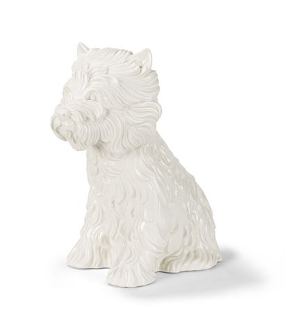 null Jeff KOONS (Né en 1955)
Puppy, 1998
Vase en porcelaine émaillée blanche, signé...