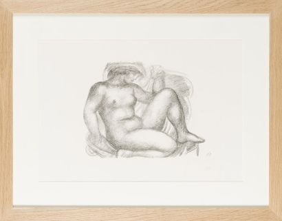 null Aristide MAILLOL (1861-1944)
Juno
Lithograph in black, signed with the monogram...