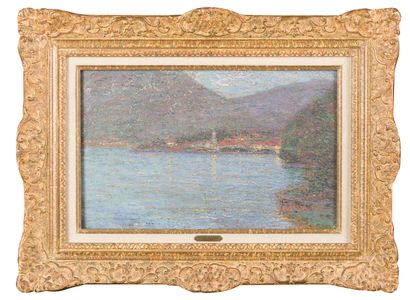 null Attribué à Vittore GRUBICY de DRAGON (1851-1920)
Torno (Lago du Como)
Huile...