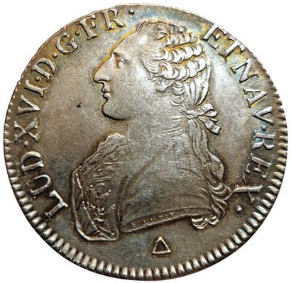 null Louis XVI. Ecu with olive branches. 1789 R. Orleans. 29,27grs. Gad.356. TTB...