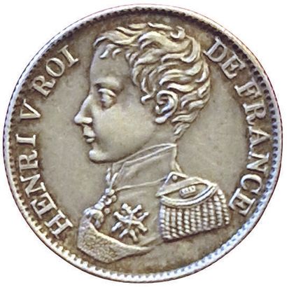 null Henry V. 1 Franc 1831. Maz.911. SUP
