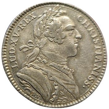 null Louis XV. Silver token. Chamber of Commerce of Bordeaux. 1750. 413A card. Var....