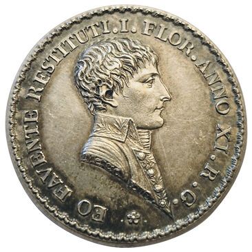 null Lyon. Stockbrokers. 1803. Silver token. F.A 10764. Thick blank (20,4grs). S...