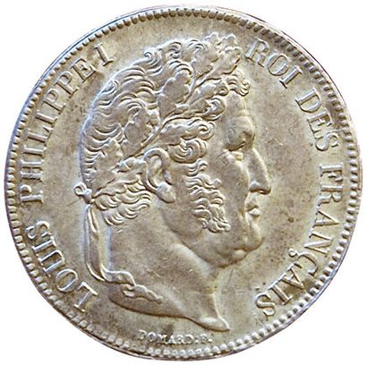 null Louis-Philippe. 5 Francs 1834 W. Lille. Gad.678. SUP