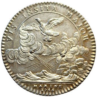 null Louis XV. Marine. 1756. Jeton argent. F.A1394 (var. buste). Rare buste. SUP...