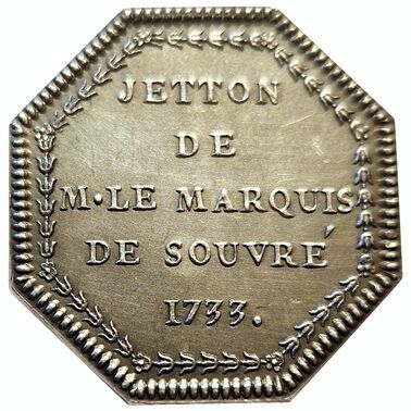 null Villes et Noblesse. Ile de France. Louis le Tellier, Marquis de Souvré. 1733....