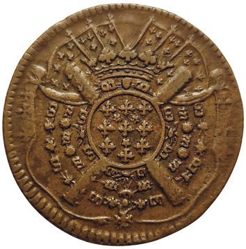 null Flandre. Monnaie Obsidionale. Siège de Lille. 20 Sols 1708. 7,28grs. Bd.2313....