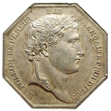 null Napoléon 1er. Chambre de Commerce de Bordeaux. 1807. Carde 421. SUP