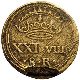null Spain. Monetary weight for the 8 Reales coin. 17th-18th c. God.161, Pl.127....