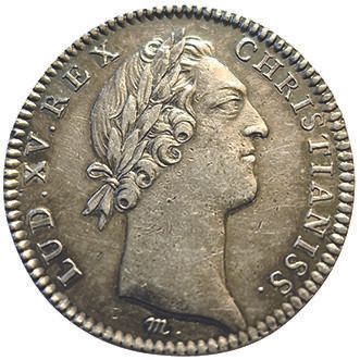 null Louis XV. States of Brittany. 1756. Silver token. Dan.103C . qSUP/SUP