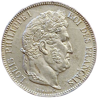 null Louis-Philippe. 5 Francs 1838 K. Bordeaux. Gad.678. Small shock on the neck...