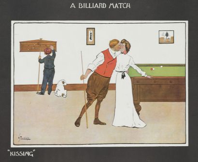 null After Lance THACKERY (1869-1916)*
Suite of four color prints from the series...