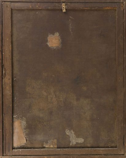 null ÉCOLE FRANÇAISE VERS 1680
L'Annonciation
Toile.
85 x 75 cm.
(Restaurations et...