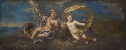 FRENCH SCHOOL OF THE LOUIS XIV PERIOD
Allegories...