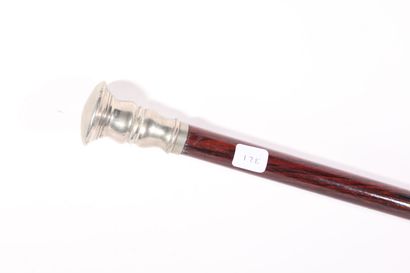 Cane casse-tête (?), the shaft in rosewood,...