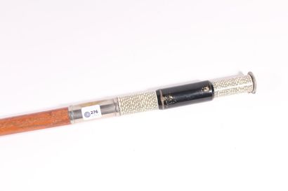 null English cane with measuring system, the shaft in Malacca rush, the unfolding...