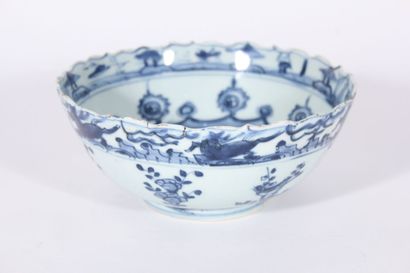 Bol en porcelaine bleu blanc
Chine, XVIe/XVIIe...