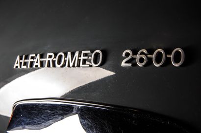 null CABRIOLET ALFA-ROMEO 2600 TOURING SPIDER
du 27/10/1965, restauré, carte grise...