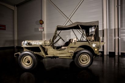 null MILITARY TORPEDO JEEP HOTCHKISS Type M201 4X4 
of 01/05/1943 n° MC53379 on identification...