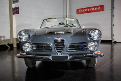 null CONVERTIBLE ALFA-ROMEO 2600 TOURING SPIDER
from 27/10/1965, restored, French...