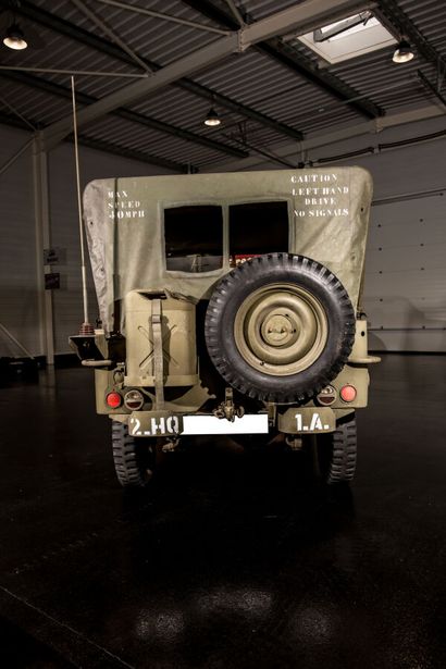 null MILITARY TORPEDO JEEP HOTCHKISS Type M201 4X4 
of 01/05/1943 n° MC53379 on identification...