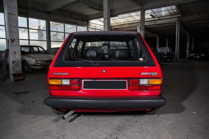 null VW Golf GTi, type 17DX2, 07/12/1982, 3-door coach, French registration, 186320...