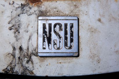 null NSU RO80, 1968/77, 4-door sedan, serial no. 3800104454, white, cloth upholstery,...