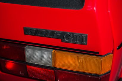 null VW Golf GTi, type 17DX2, 07/12/1982, 3-door coach, French registration, 186320...