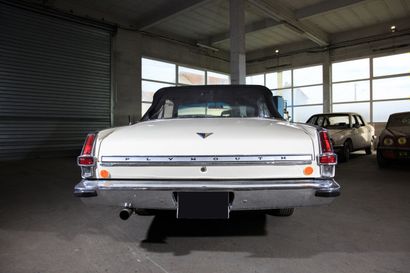 null Plymouth Valiant Signet type V200, 19/08/1966, 2-door convertible, French registration,...