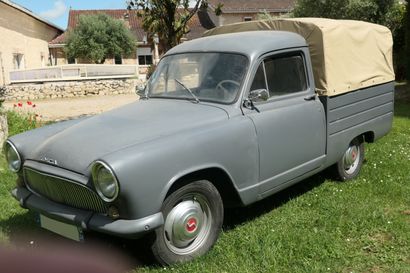 null Simca Aronde Intendante, 29/12/1961, tarpaulin tray, French registration with...