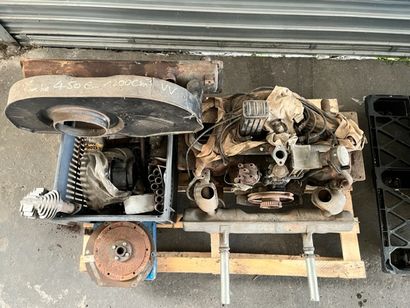 null VW 1200 cm3 engine n° 8578037. Includes a lot of parts