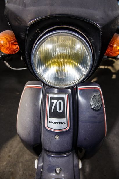 null Honda Moped C70, 09/21/82. French registration. 2-stroke engine 70cm3