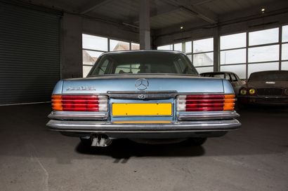 null Mercedes 350SE from 24/04/1975, 4-door saloon, 136434 km on the clock, serial...