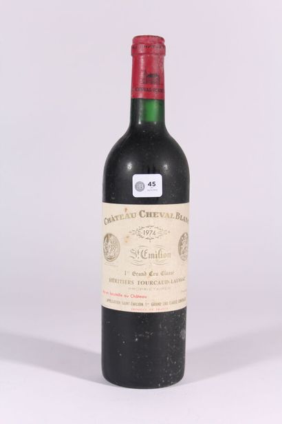 1974 - Château Cheval Blanc 
Saint Emilion...