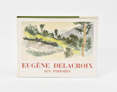  DELACROIX (Eugène)
1845 - Eugène Delacroix aux Pyrénées. Dessins et aquarelles présentées... Gazette Drouot