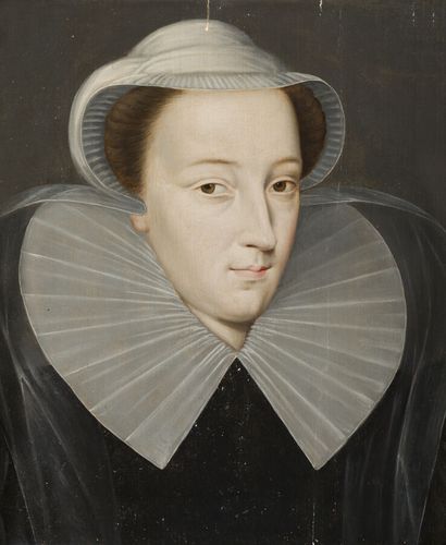 null ÉCOLE FRANCAISE VERS 1600, Suiveur de Jean DECOURT
Portrait de Marie Stuart,...