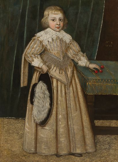 null École de la FRISE, 1632
Portrait d'un enfant de quatre ans portant un chapeau...