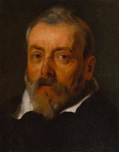 null ÉCOLE ANVERSOISE DU XVIIe SIÈCLE, Suiveur de Pierre-Paul Rubens (1577-1640)
Portrait...