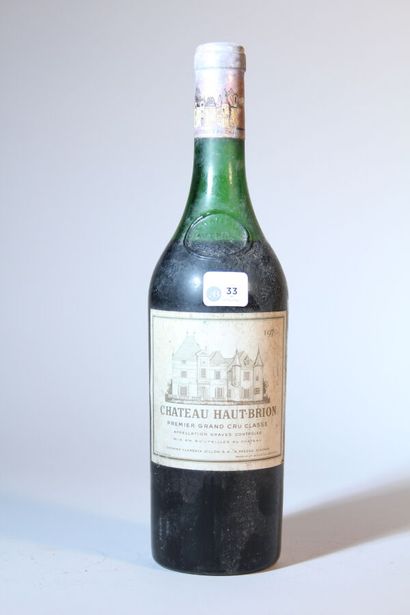 null 1970 - Château Haut-Brion, Graves, 1 blle, début épaule