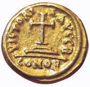 null Byzance. Heraclius et Heraclius Constantin. Solidus globulaire. R/ VICTORIA...