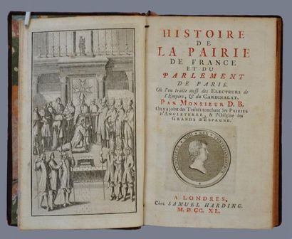 null [LE LABOUREUR (Jean)]

Histoire de la Pairie de France et du Parlement de Paris....