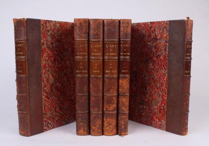 null L’ART et les ARTISTES 1905-1907

Tête de collection de la revue en 6 volumes...