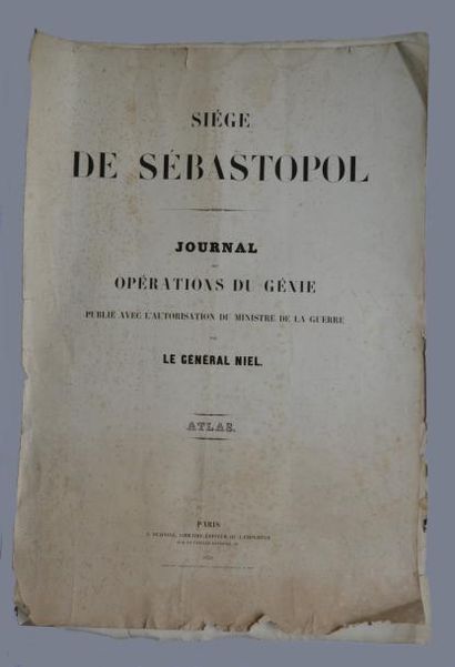 null NIEL (Adolphe, général) 

Siège de Sébastopol. Journal des opérations du génie...